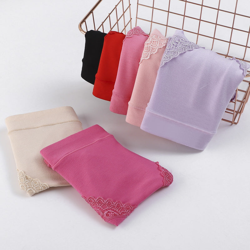 Culotte taille haute en coton – vue de face