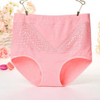 Culotte taille haute en coton – vue de face